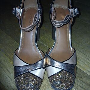 Coach Ankle Strap High Heels